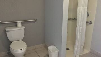Shower, towels