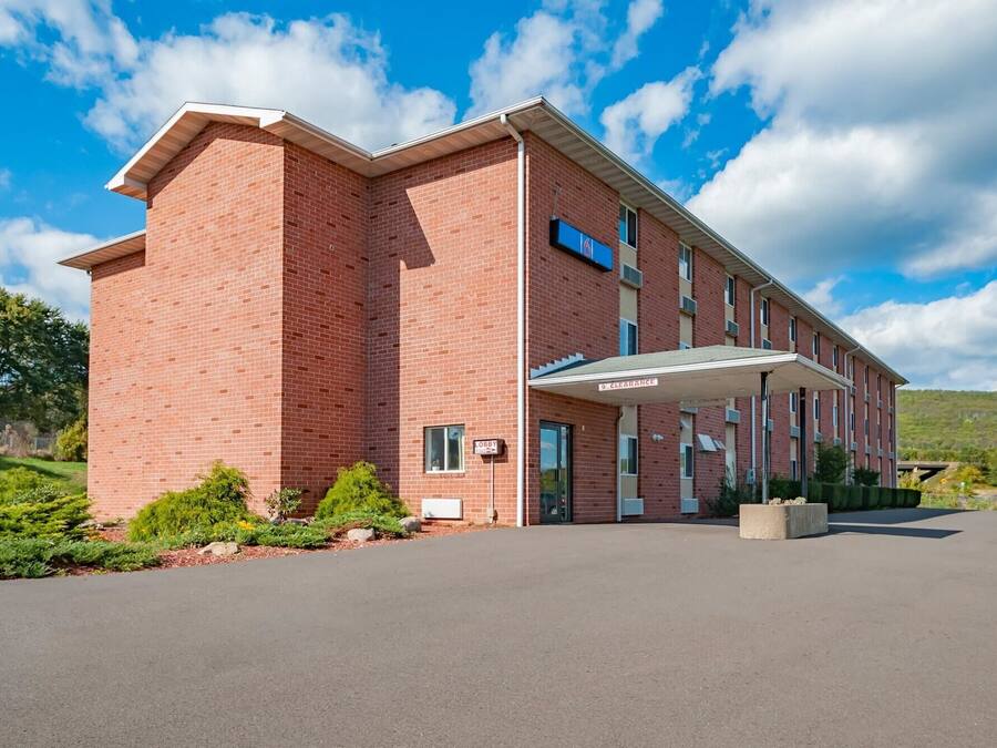 Overnatningsstedets facade