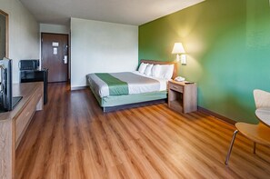 Cortinas blackout, wifi gratis y ropa de cama 