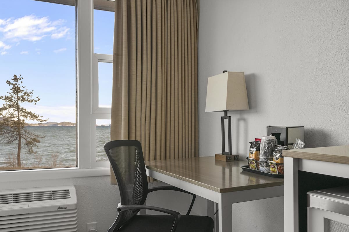 Premium Room, 2 Queen Beds, Lake View | Premium bedding, iron/ironing board, cribs/infant beds, rollaway beds