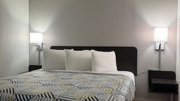 Desk, iron/ironing board, free WiFi, bed sheets