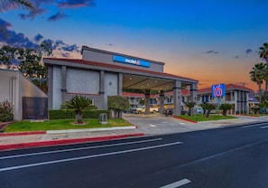 Front of property – evening/night