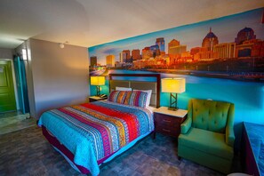 One King Bed | 1 bedroom, soundproofing, free WiFi