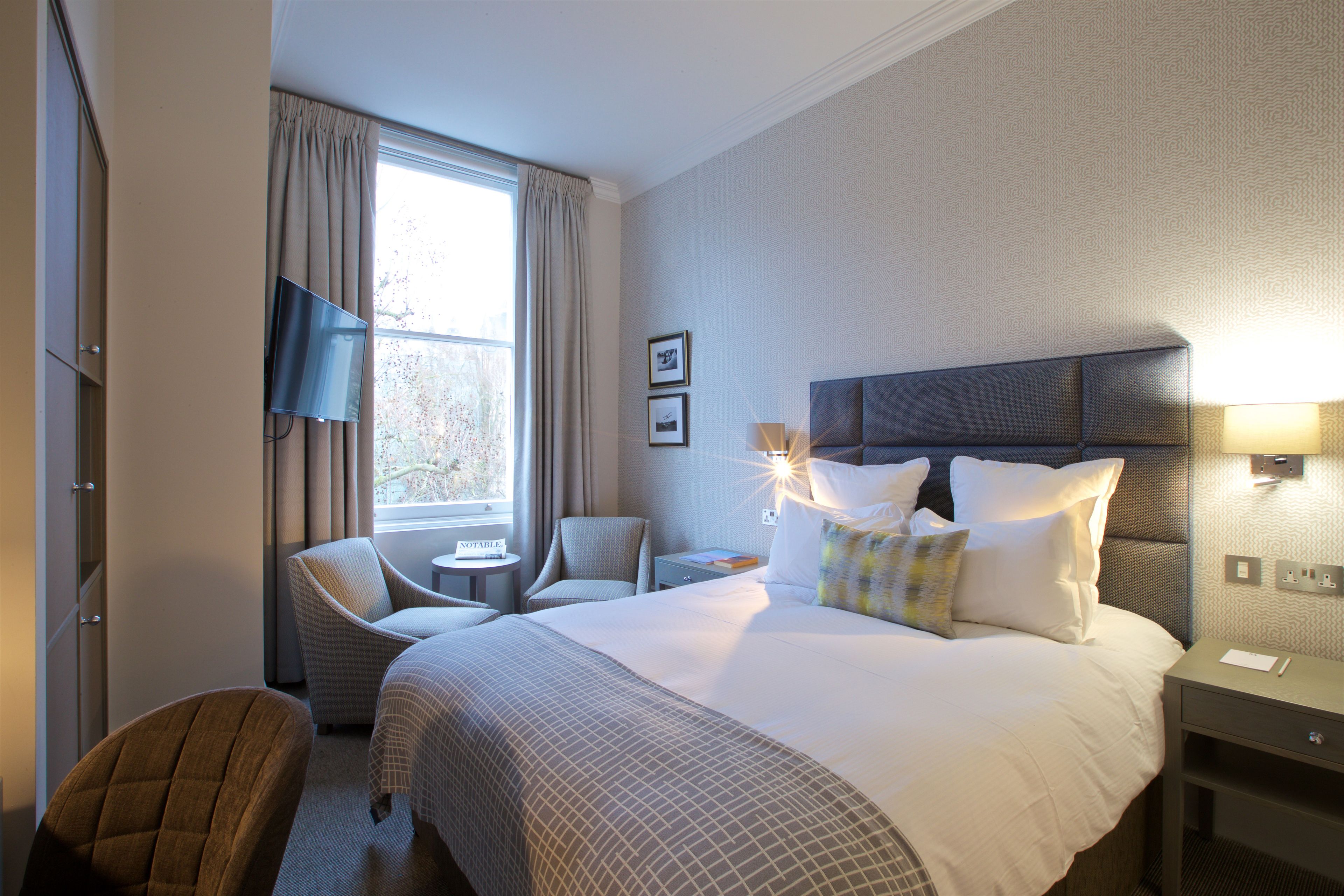 Double Room | Egyptian cotton sheets, minibar, in-room safe, individually decorated