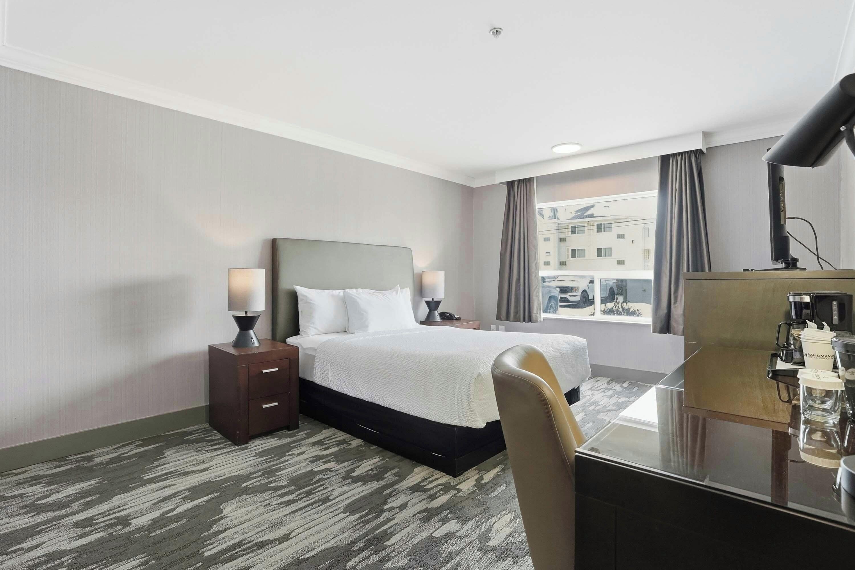 Accessible Room, 1 Queen Bed | Desk, laptop workspace, blackout drapes, iron/ironing board