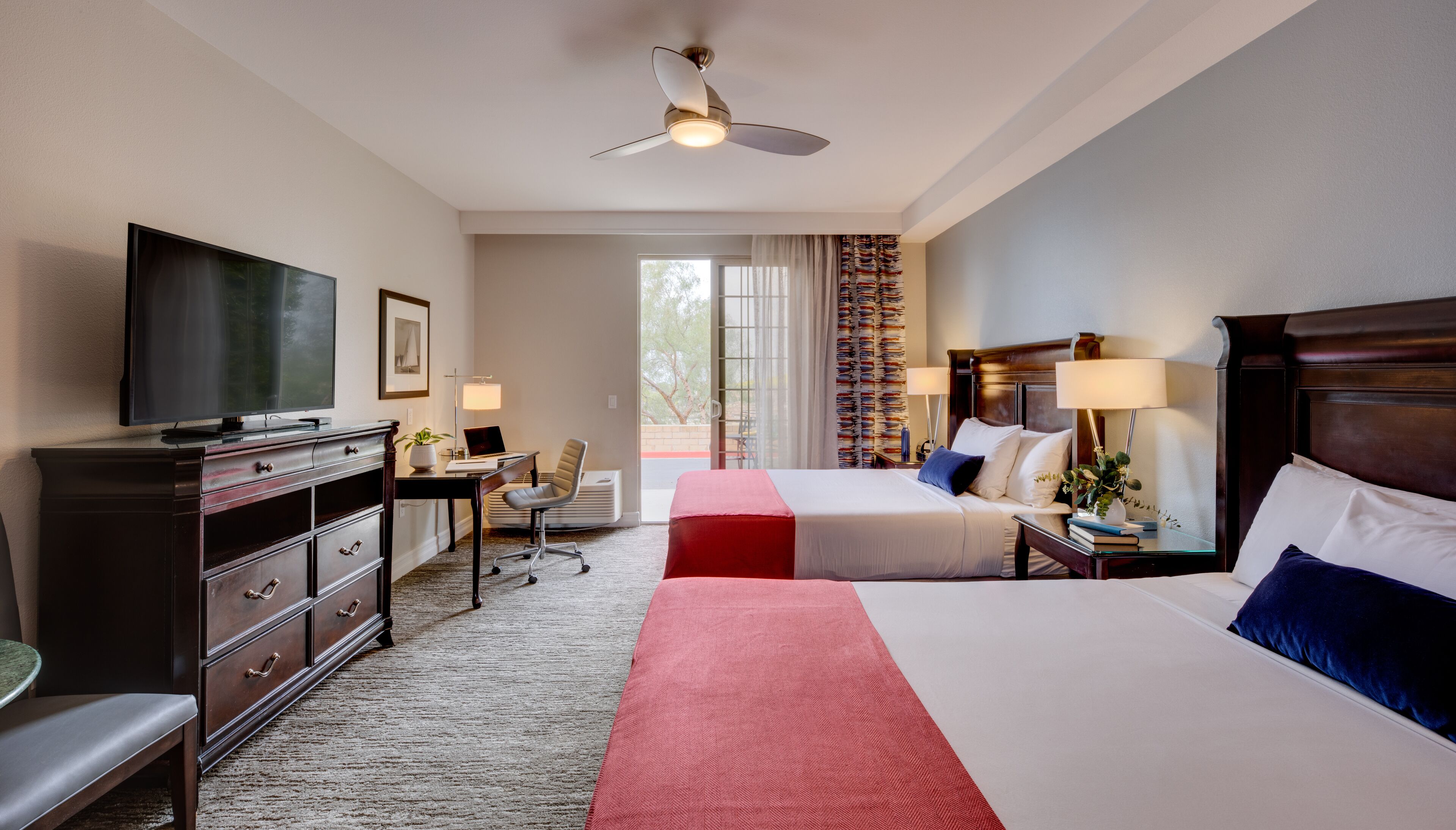 room, 2 queen beds, patio | 1 bedroom, premium bedding, down duvets, pillow-top beds