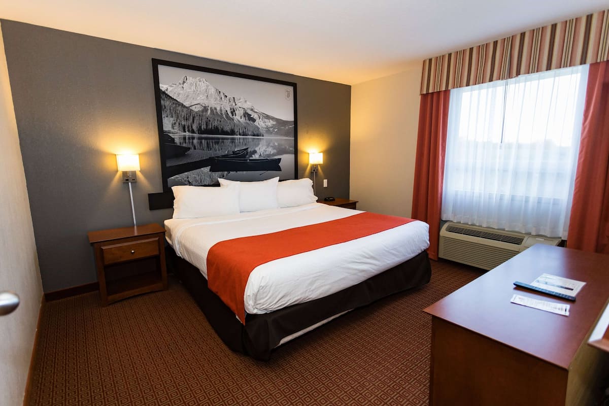 Suite, 1 King Bed | 1 bedroom, in-room safe, desk, blackout drapes