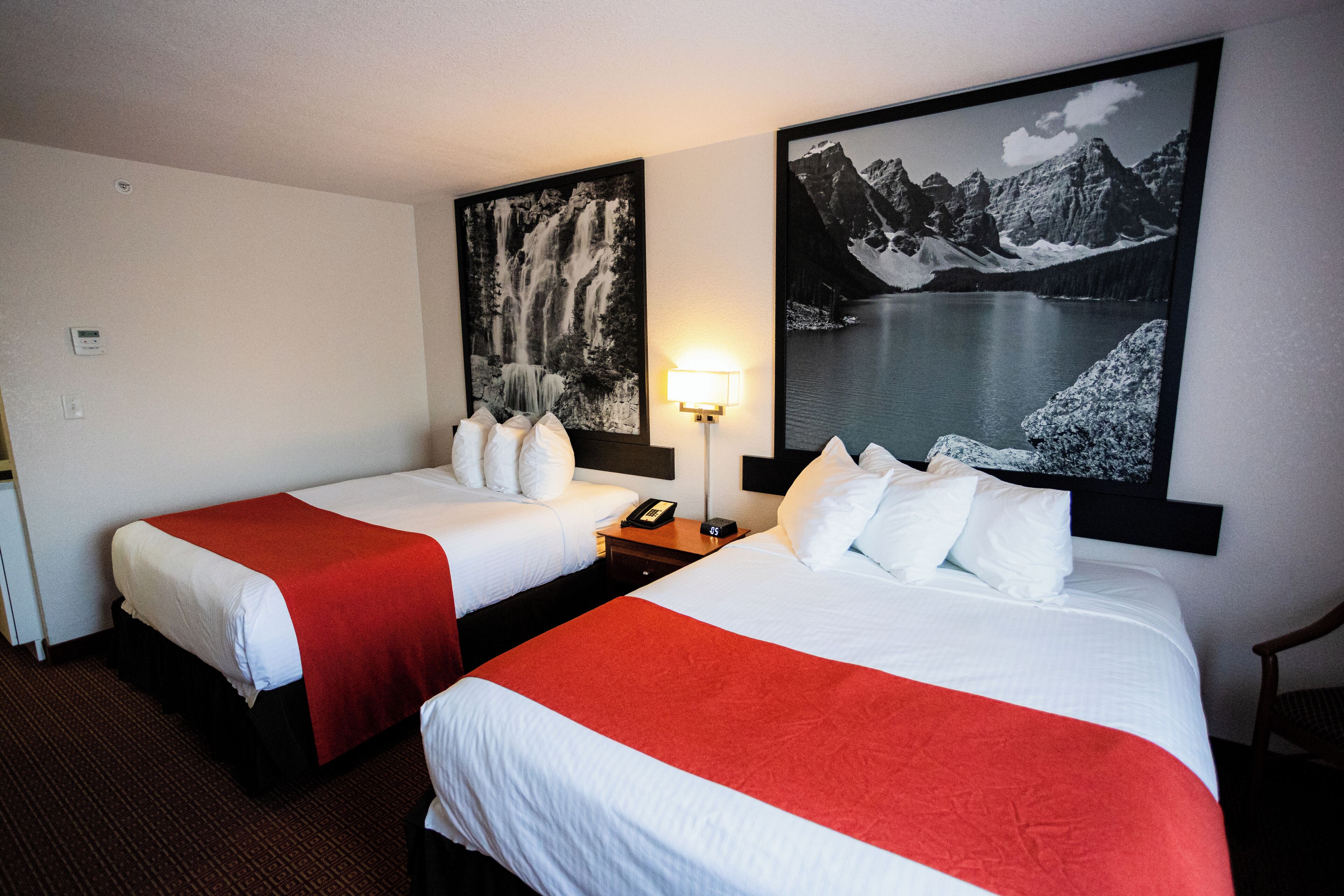 In-room safe, desk, blackout curtains, iron/ironing board