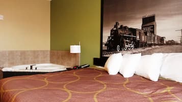 Studio Suite, 1 King Bed, Non Smoking | Desk, blackout curtains, free WiFi, bed sheets