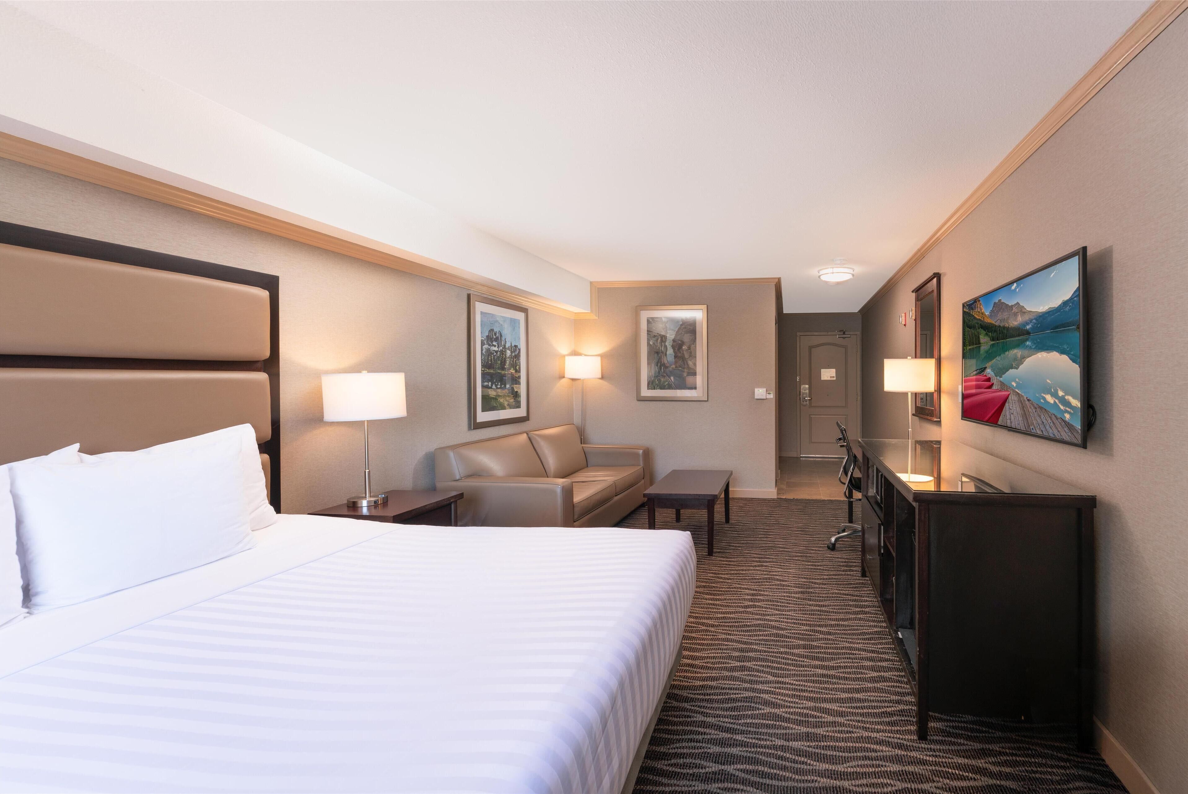 standard room, 1 king bed, accessible, refrigerator & microwave (with sofabed) | in-room safe, iron/ironing board, free cots/infant beds, free wifi