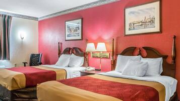 Desk, iron/ironing board, free WiFi, bed sheets