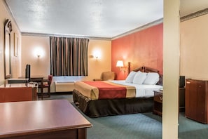 Standardzimmer, 1 King-Bett, Nichtraucher | Schreibtisch, Bügeleisen/Bügelbrett, kostenloses WLAN, Bettwäsche