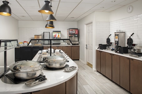 Free buffet breakfast