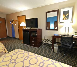 Room, 2 Queen Beds, Non Smoking | Individually decorated, individually furnished, desk, blackout drapes