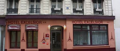 Façade de l’hébergement