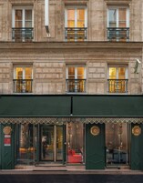 A szálláshely homlokzata