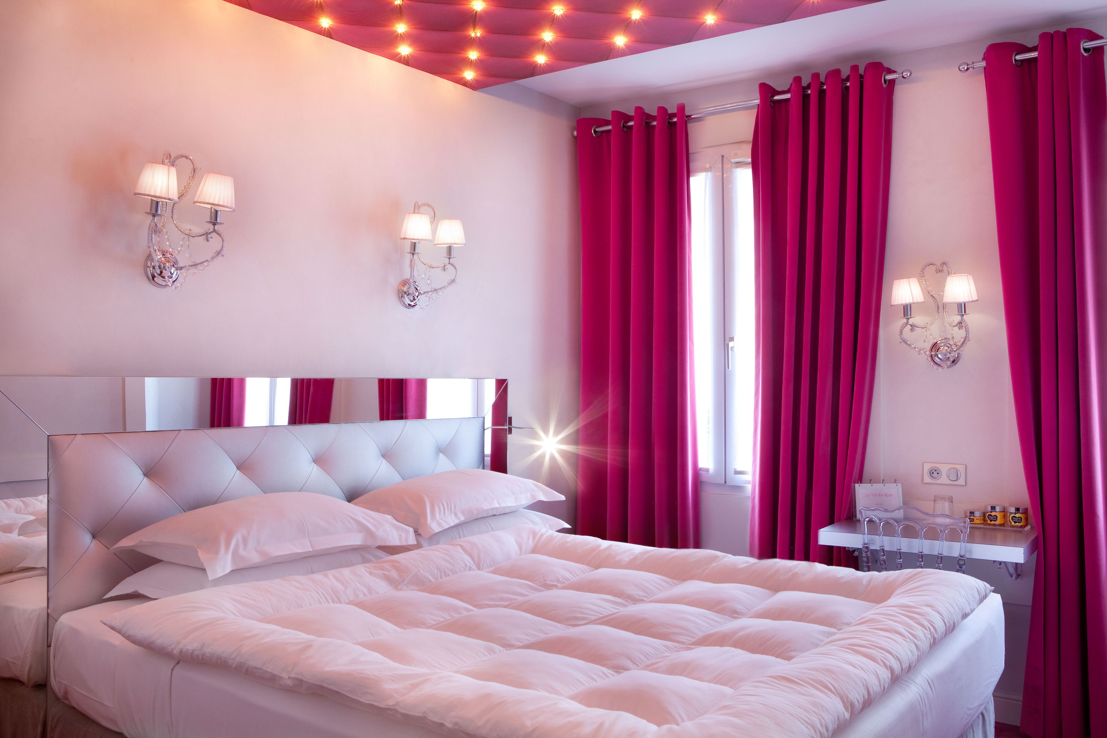 premium bedding, minibar, in-room safe, individually decorated