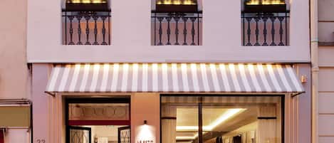 Front of property – evening/night