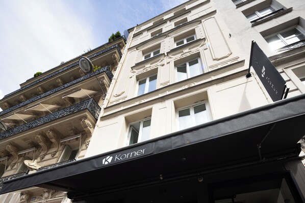 Façade de l’hébergement