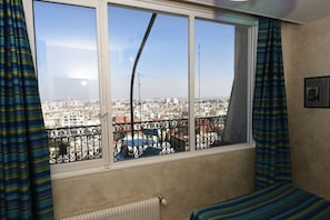 Superior Double Room, Terrace, City View | Minibar, in-room safe, blackout drapes, iron/ironing board