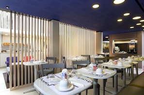 Daily buffet breakfast (EUR 14 per person)