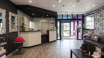 Premium bedding, desk, soundproofing, iron/ironing board