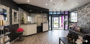 Premium bedding, desk, soundproofing, iron/ironing board