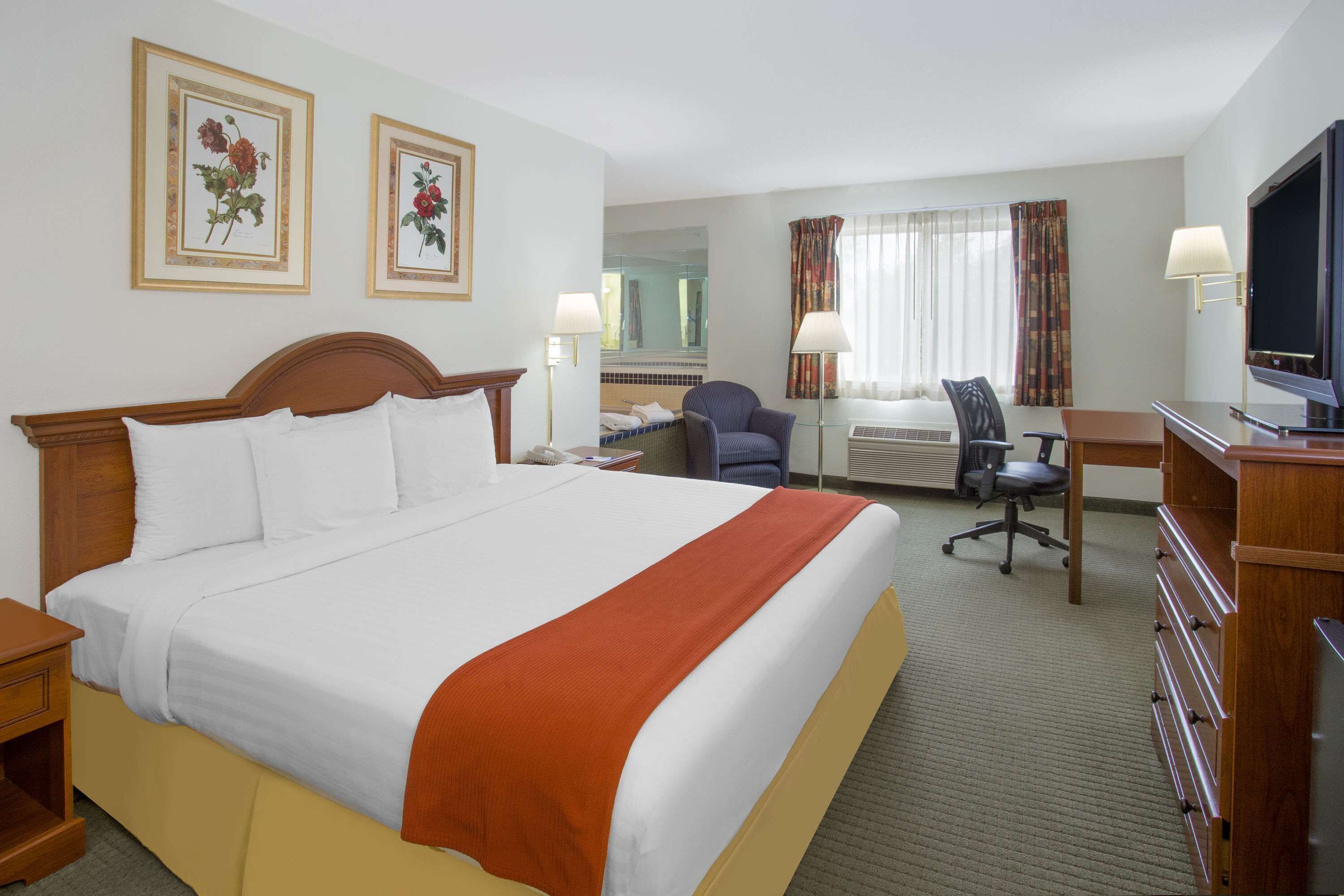 Premium bedding, desk, iron/ironing board, rollaway beds