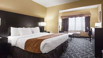 Suite, 1 King Bed with Sofa bed, Non Smoking | In-room safe, desk, blackout drapes, iron/ironing board