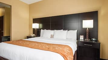In-room safe, desk, blackout curtains, iron/ironing board