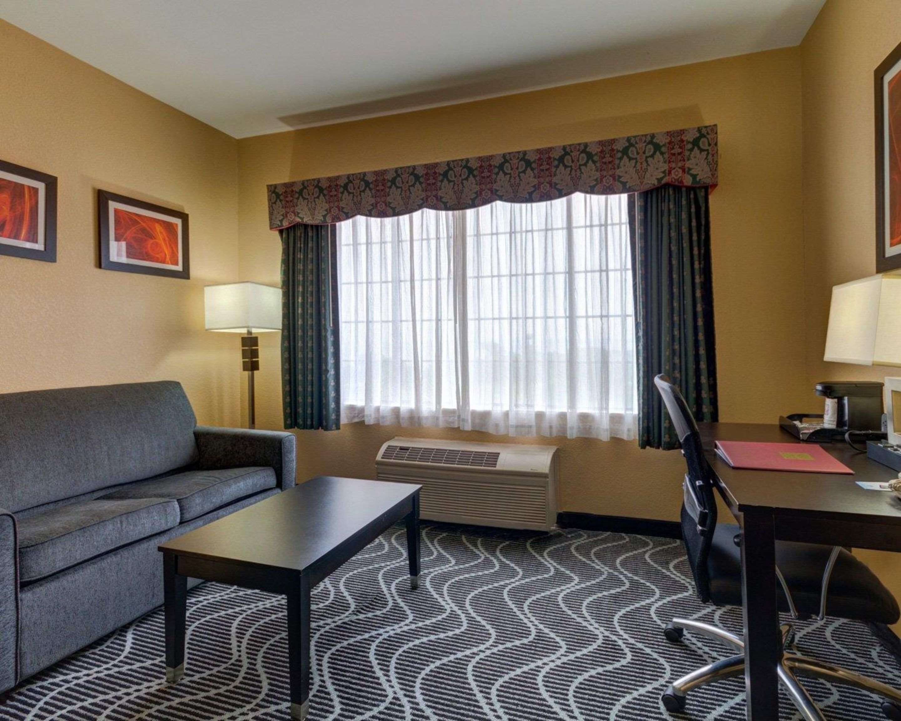 Suite, Multiple Beds, Non Smoking | In-room safe, desk, blackout drapes, iron/ironing board