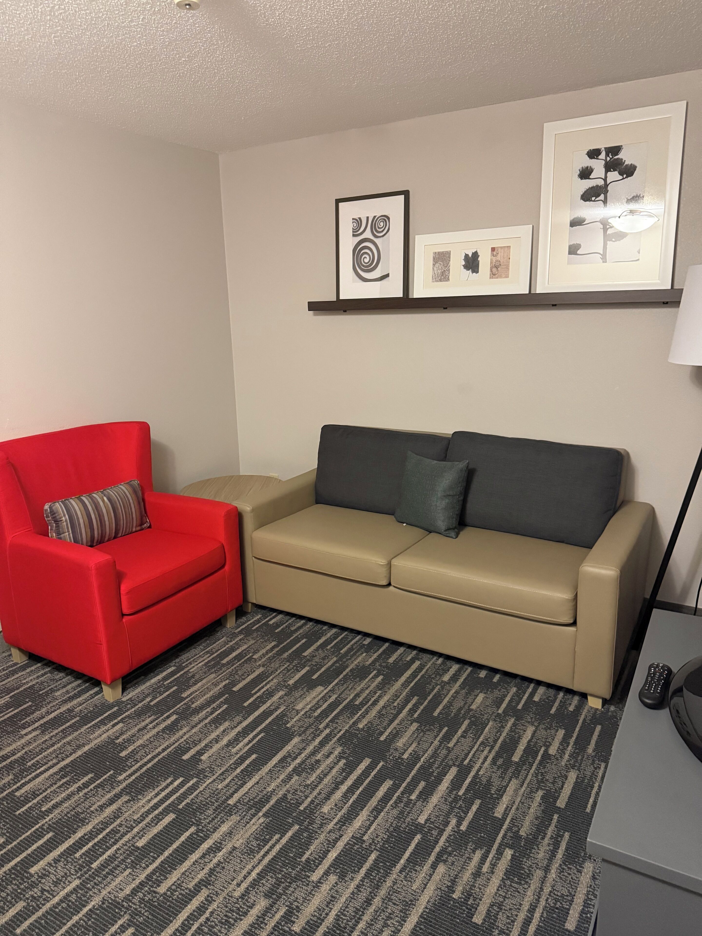 suite, 1 king bed, non smoking | 1 bedroom, desk, blackout curtains, iron/ironing board