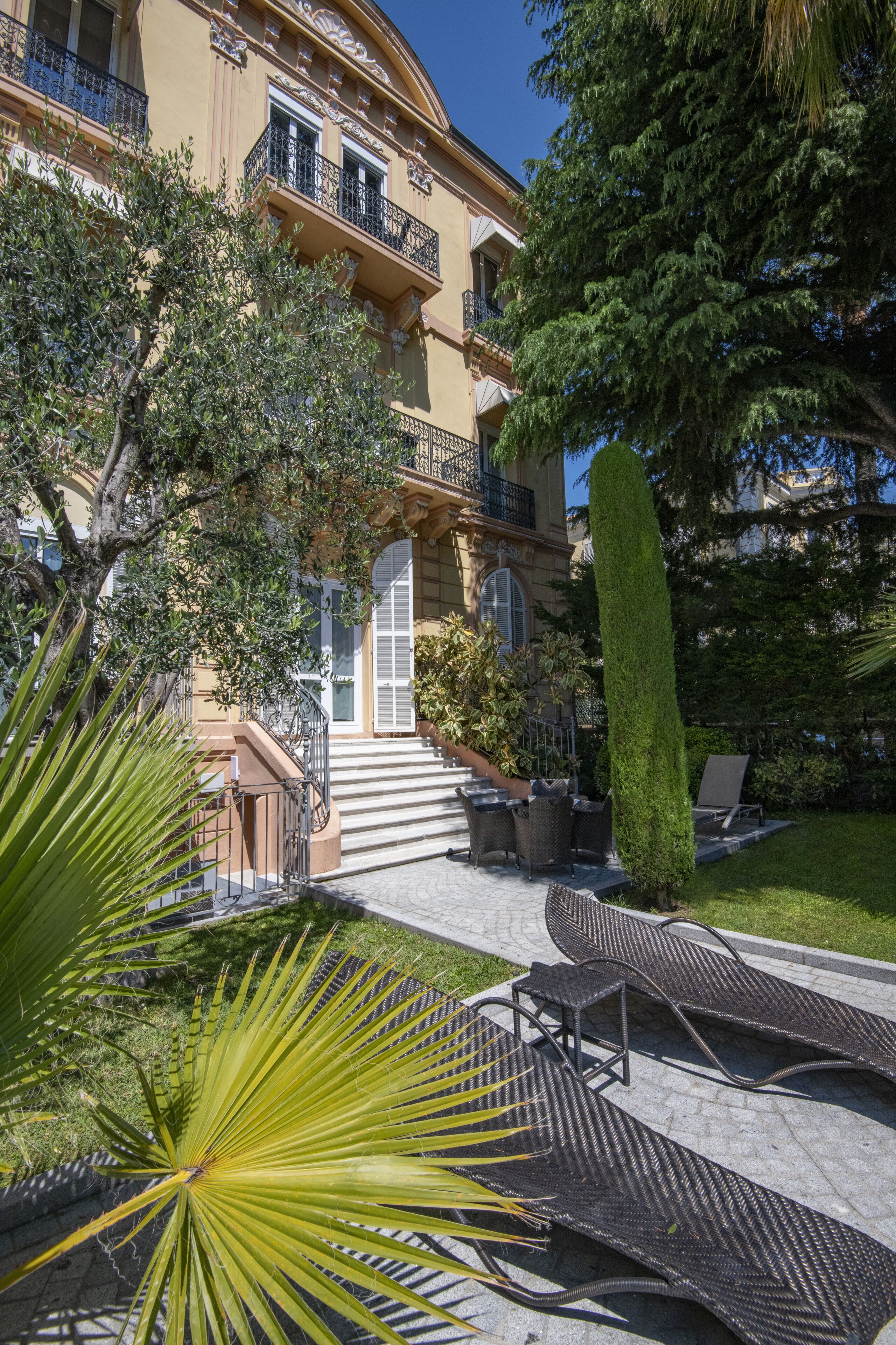 Fassade der Unterkunft