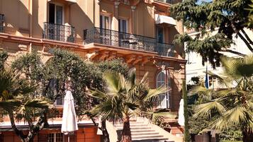 Voorkant van accommodatie