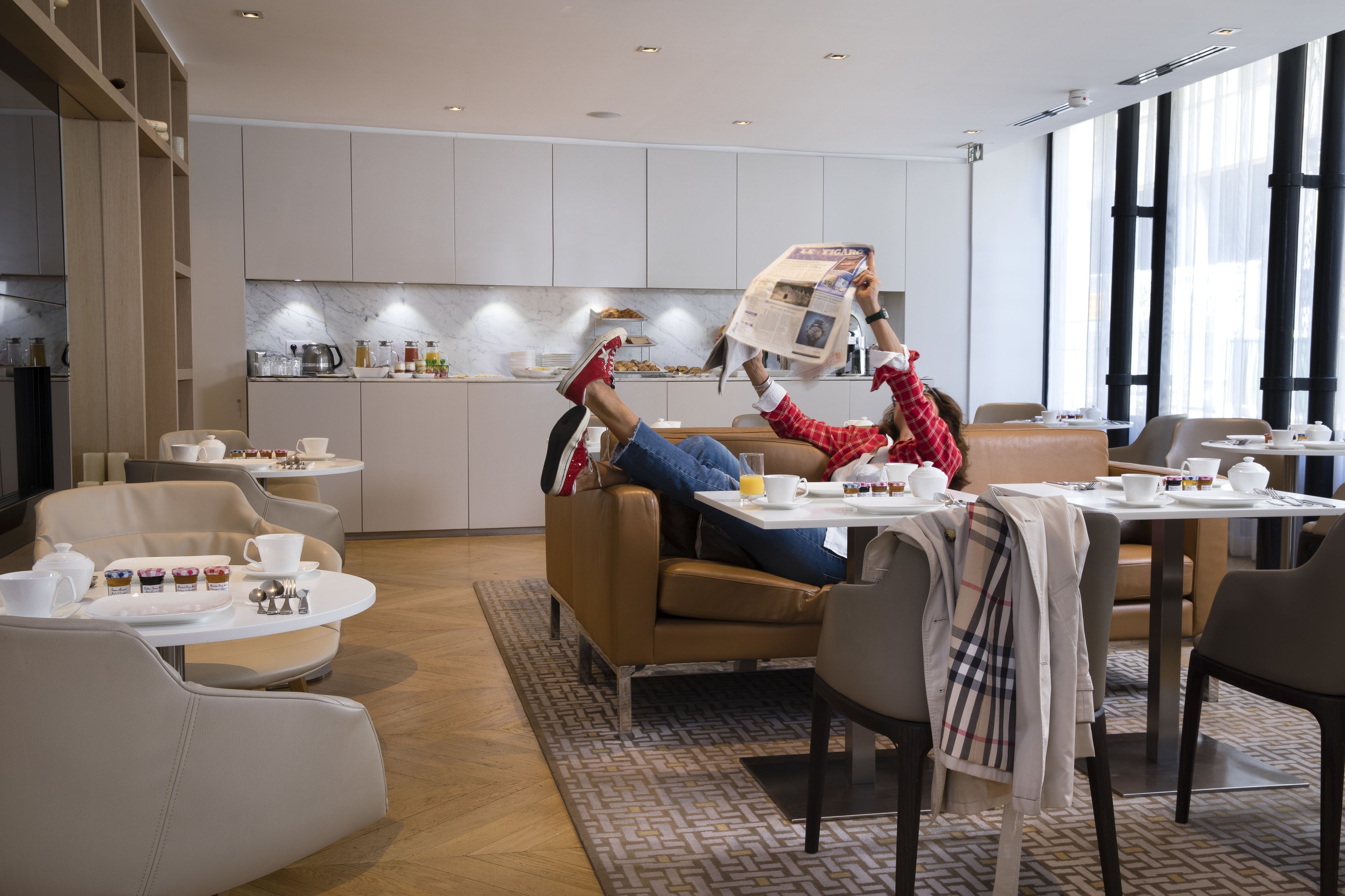 Dagelijks ontbijtbuffet (EUR 19.50 per persoon)