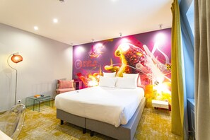 Charming Double or Twin room, Whirlpool Bath or Shower | Premium bedding, minibar, in-room safe, individually decorated - Hotel Beaucour (Strasbourg)