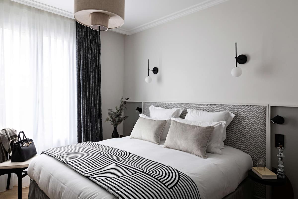 Premium bedding, down duvets, memory-foam beds, minibar