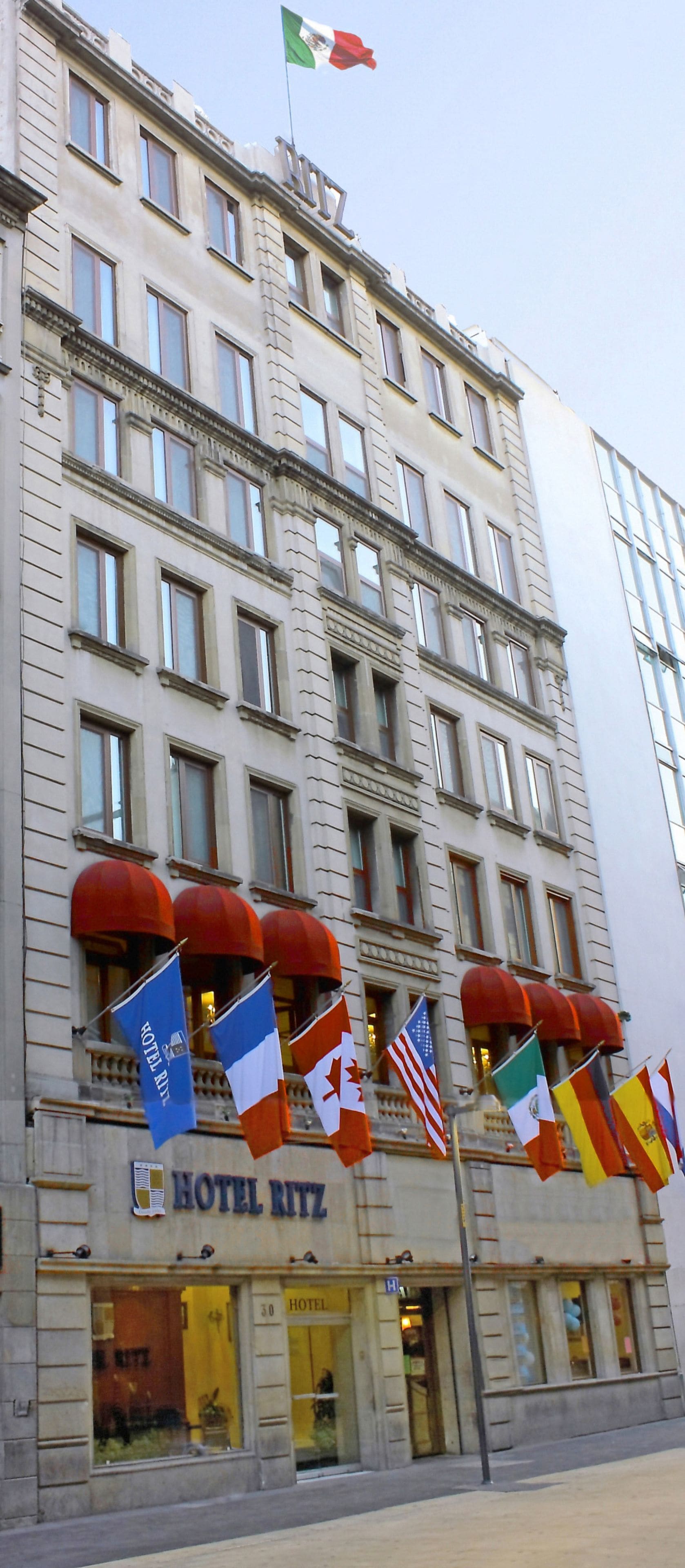 Majoituspaikan julkisivu