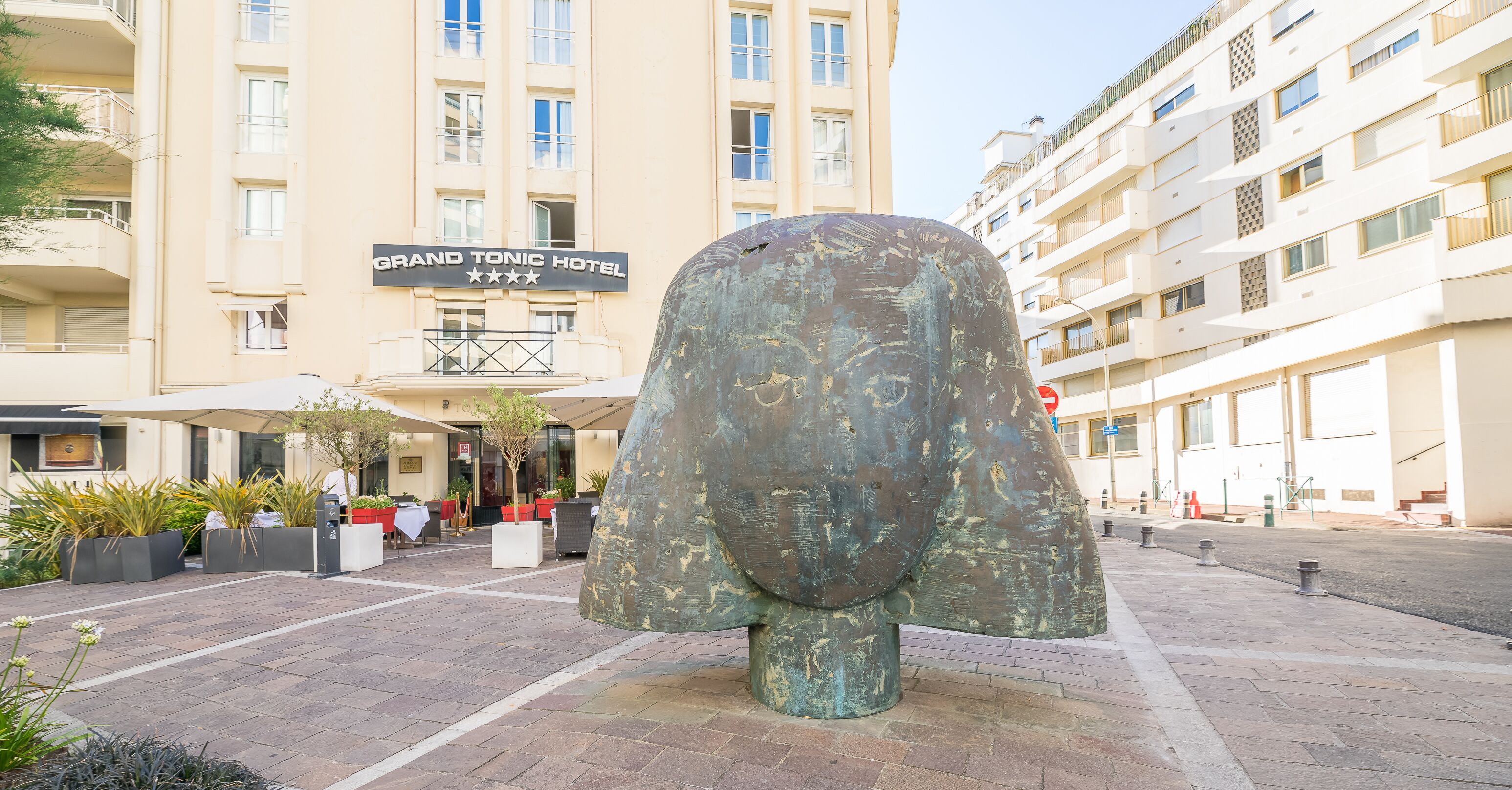 Fassade der Unterkunft