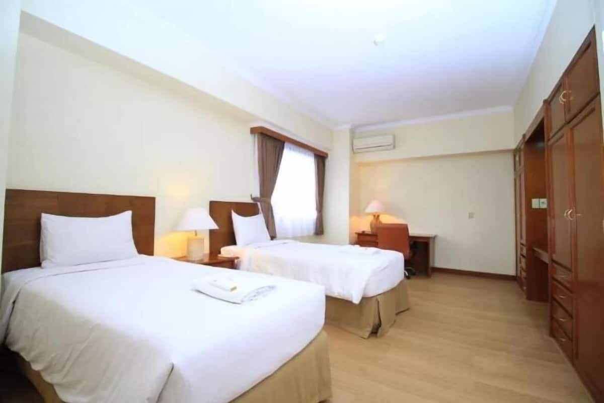 3 habitaciones y ropa de cama de alta calidad