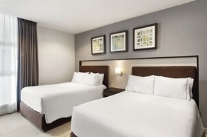 Luxury Suite, 2 Double Beds, Ocean View | In-room safe, desk, blackout drapes, iron/ironing board