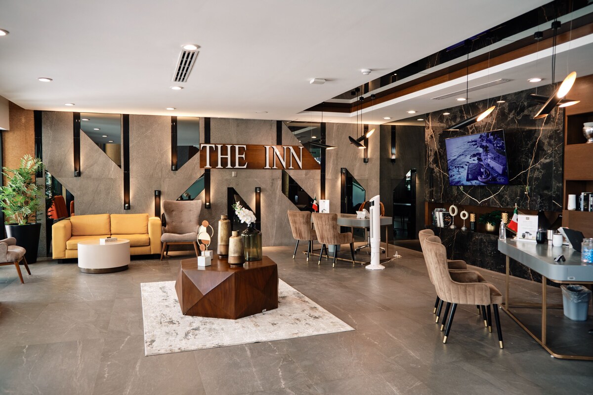 Sala de estar en el lobby