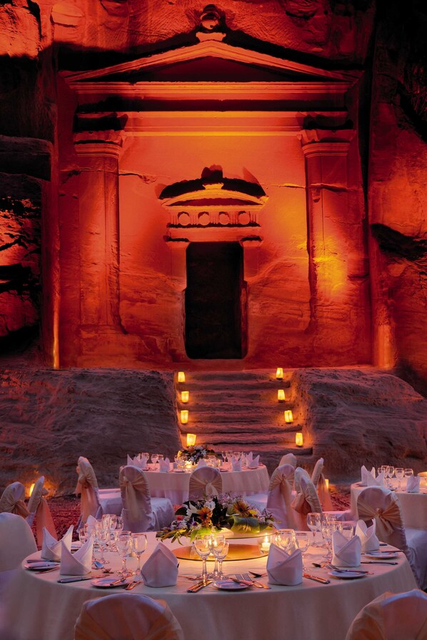 Espace mariage en plein air