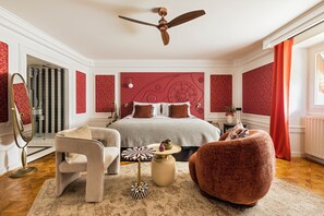 Chambre Prestige (Château) | Roupas de cama premium, edredons de pluma, cofres nos quartos