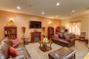 Sala de estar en el lobby