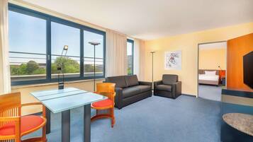 Suite, 2 chambres | Literie hypoallergénique, couette en duvet d'oie