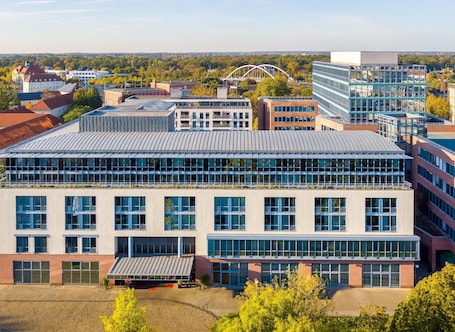 Außenbereich. Radisson Hotel Fürst Leopold Dessau