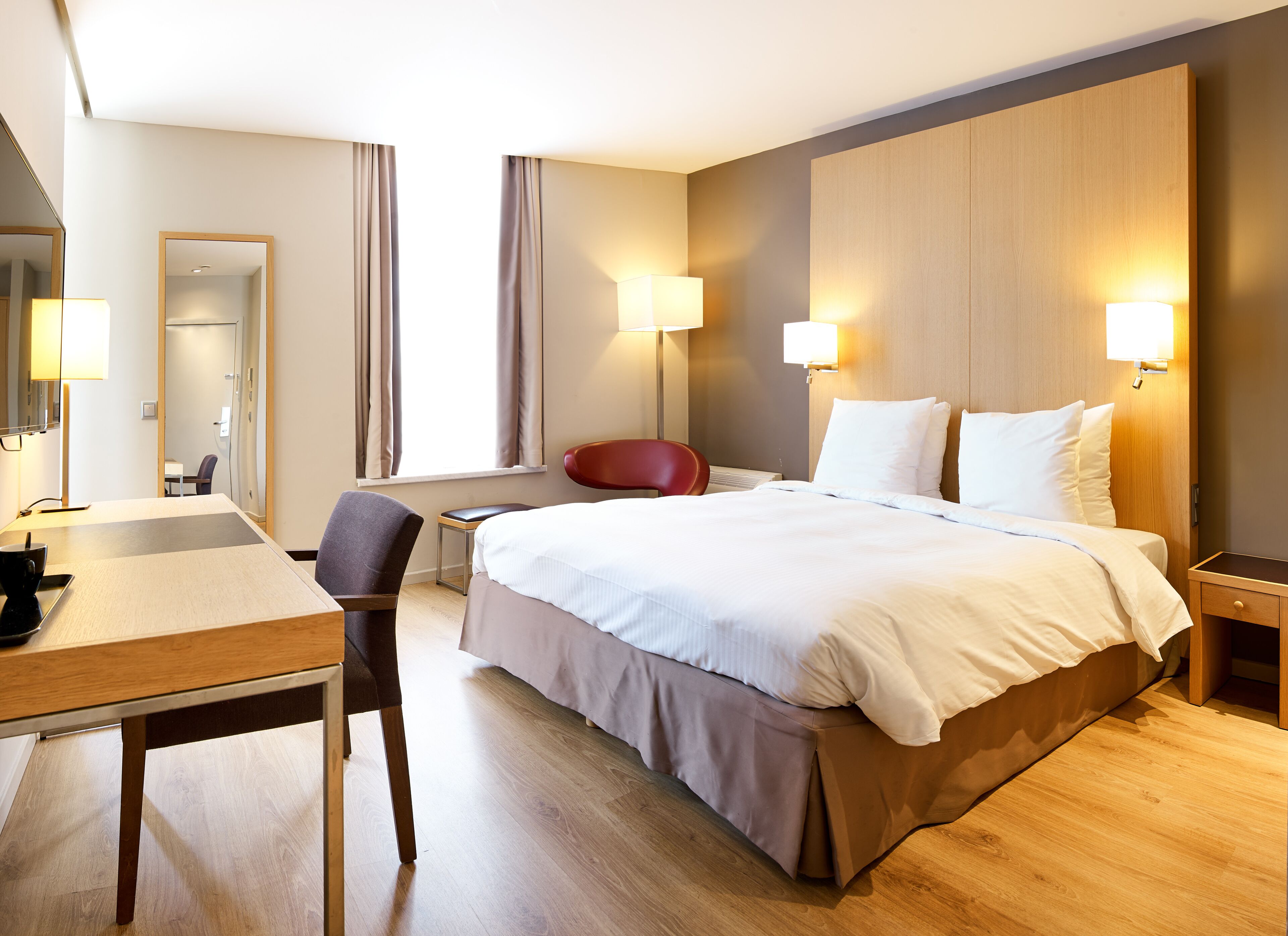 In-room safe, desk, soundproofing, free cots/infant beds