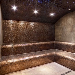 Banho turco/hammam, tratamentos corporais, massagens com pedras quentes