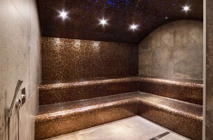 Banho turco/hammam, tratamentos corporais, massagens com pedras quentes